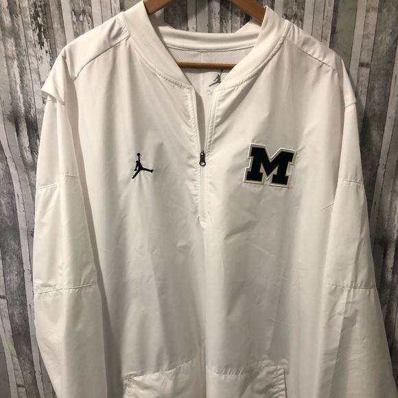 michigan jordan windbreaker